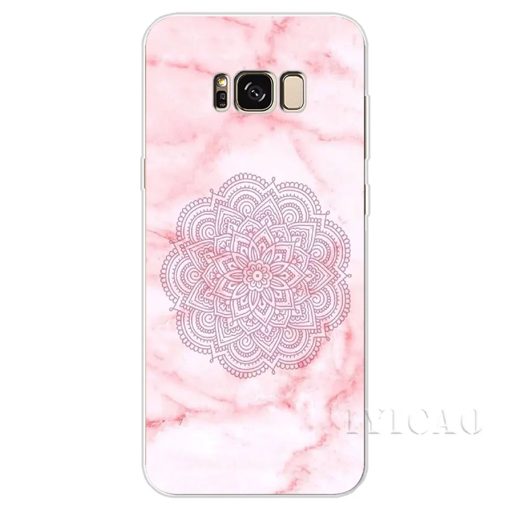 IYICAO Мандала жесткий чехол для Samsung Galaxy S6 S7 край S8 S9 S10 плюс S10e Note 8 9