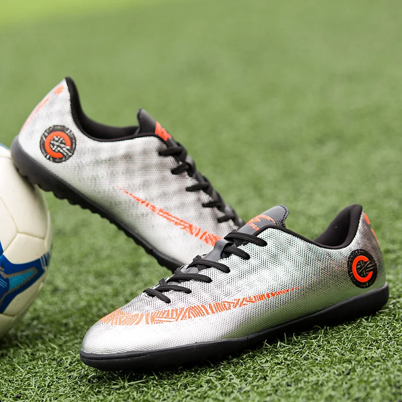 2018 новые детские футбольные кроссовки для мальчиков детей спортивные подростков