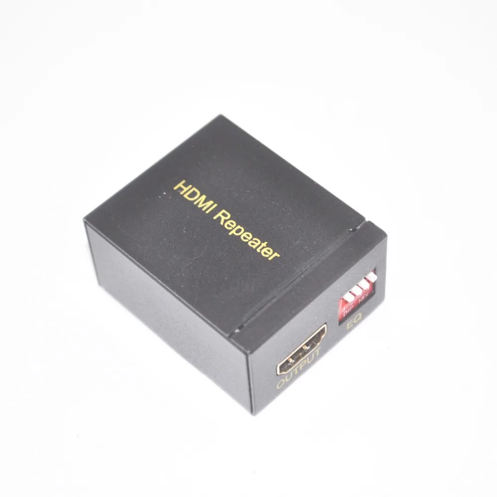 HDMI Усилитель Сигнала Ретранслятор Адаптер Поддержка 3D 4 К * 2 Аудио для HD 1080 P ТВ DVD