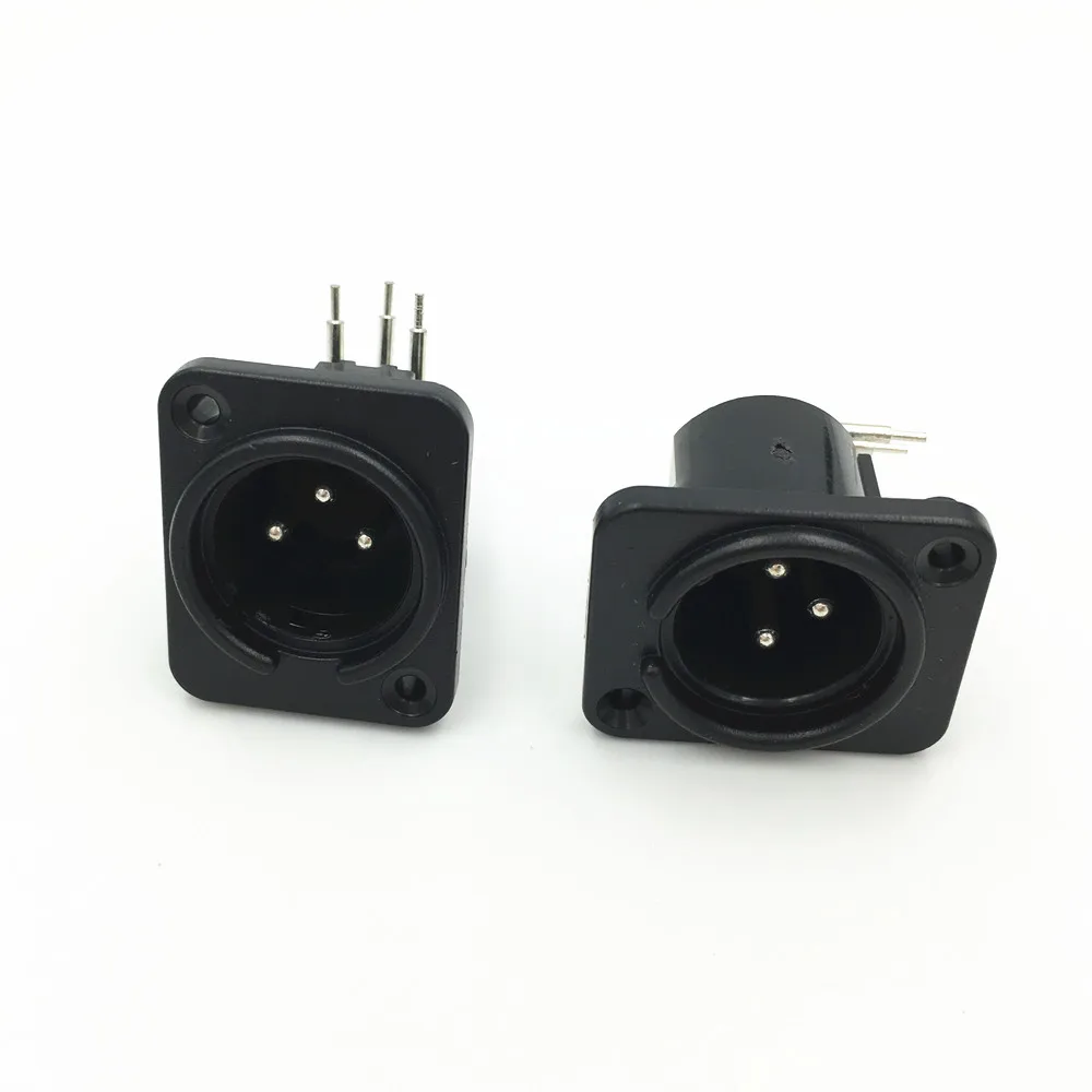 8 шт. угол 3 шпильки панель крепление гнездо Pin XLR аудио кабель Разъем MIC штекер |