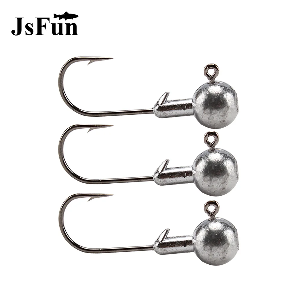 100 шт. приманки из углеродистой стали высокого качества свинца крючки 1 5 г 3