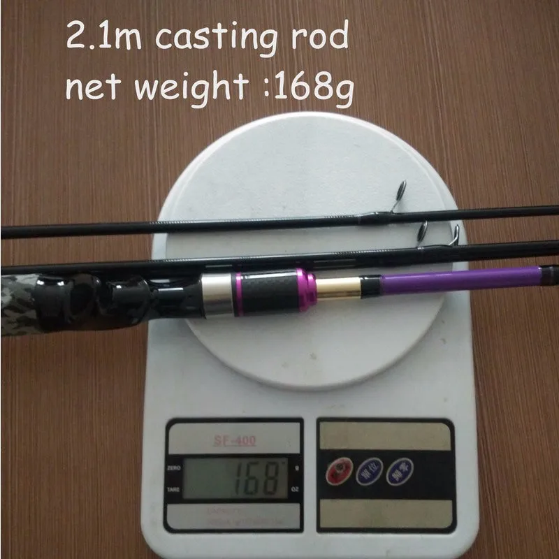 Литая Удочка M MH ML power 3 Tips Carbon baitcasing Rod Приманка Удочка Рыболовные снасти 7 '8' Полюс pesca Средний быстрый