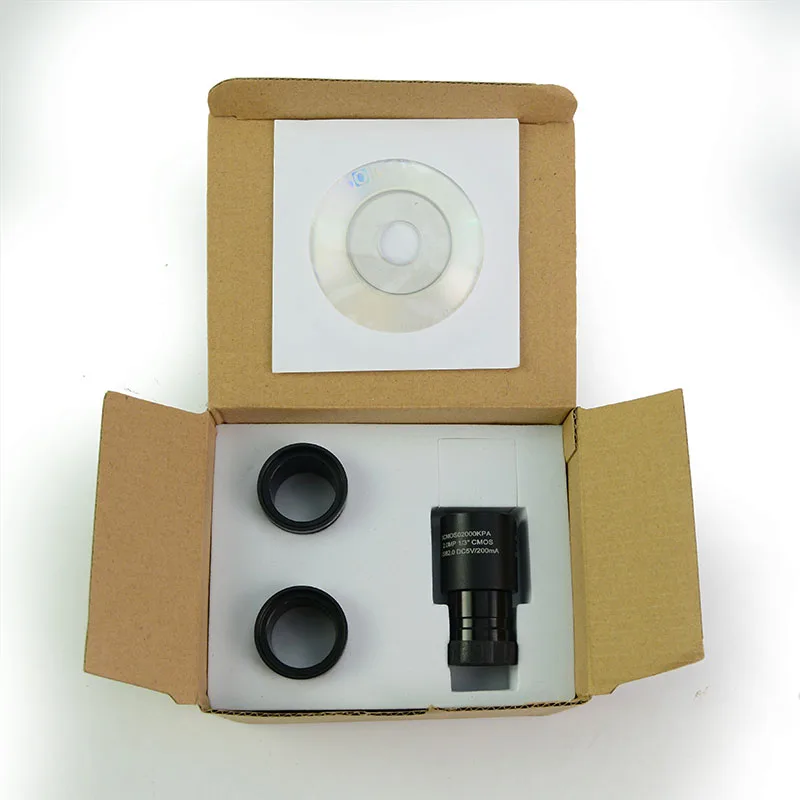 Портативный Универсальный микроскоп HD 2.0MP USB цифровой окуляр CMOS камера электронный 23 2 30 5 мм с кольцевым
