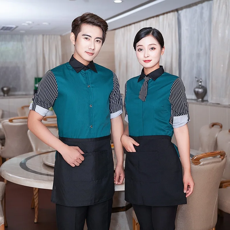 Рабочая одежда для официанток куртка с длинным рукавом популярная униформа