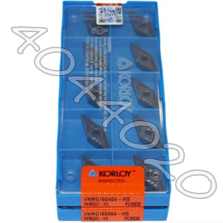 

KORLOY VNMG160404-HS PC9030 VNMG331-HS PC9030 10 шт качественные товары новые оригинальные