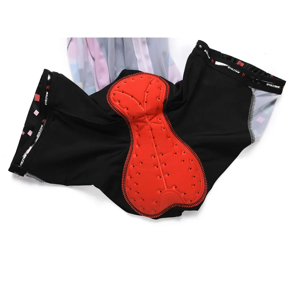 Malciklo ropa ciclismo Майо велосипедная одежда для женщин короткий рукав Велоспорт Джерси Набор Триатлон велосипед бег одежда для плавания