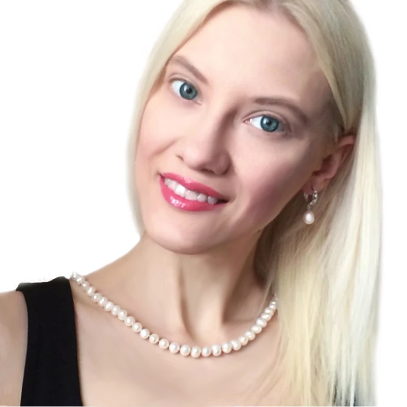 Модные элегантные серьги с жемчугом свадебные из стерлингового серебра 925 пробы