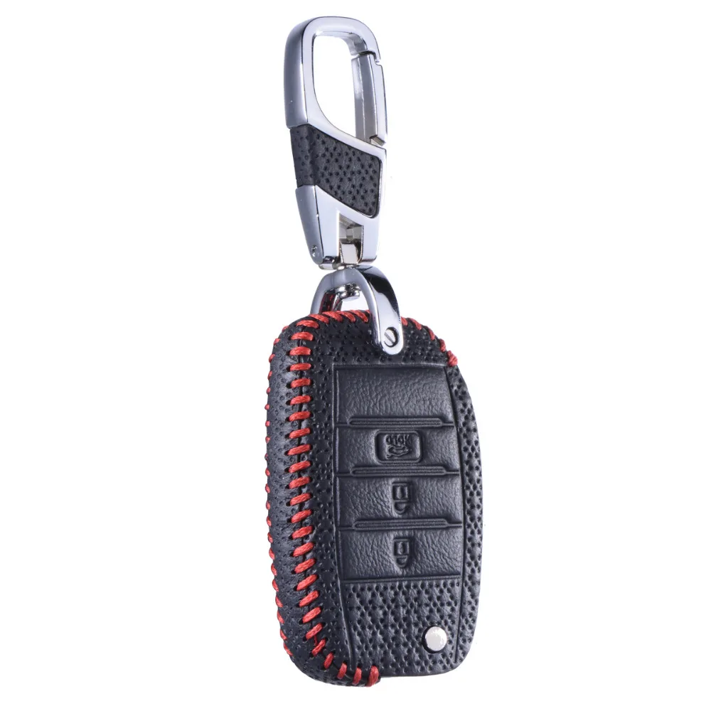 Роскошный качественный чехол для ключей из натуральной кожи для Kia Sportage K2 K3 K4 K5 KX Ceed Sorento Cerato Optima Frote чехол для ключей в виде ракушки