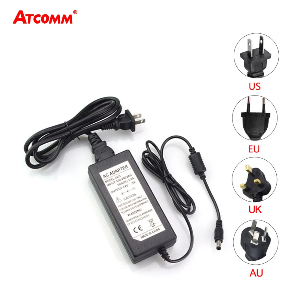 Трансформатор питания для светильник ленсветильник 5 В 24 постоянного тока 1 А 2 3 4