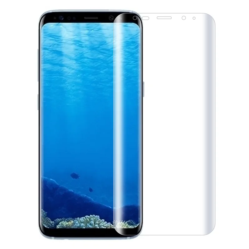 100 шт. 3D полное покрытие изогнутый экран HD протектор Защитная пленка для Samsung Galaxy S8