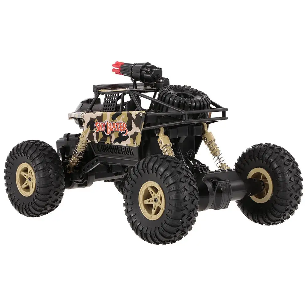 WLTOYS 18428-A 1/18 2 4 ГГц полноприводный Радиоуправляемый машина с ракетной установкой