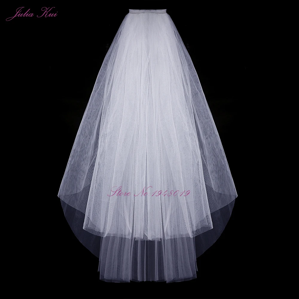 Фата свадебная однотонная с расческой цвет слоновой кости|veil for wedding|veil wedding dresscustom