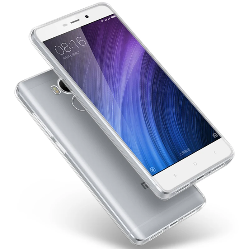 Прозрачный чехол для Xiao mi Red 5A 5 Plus 4 4A 4Pro Note4X Note3 Pro Note4 мягкий тонкий кристалл
