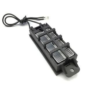 Автоматический термостат PTC нагреватель с подставкой, гофрированная полоса, небольшое пространство, нагрев 50 Вт 12 В (ACDC), нагревательные инструменты сделай сам