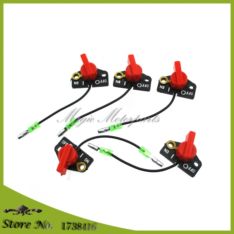 5x переключатель остановки двигателя для Робин SUBARU EY15 EY20 EY28 EY27 EX13 EX17 EX21 EX27 EX30 EX35 EX40