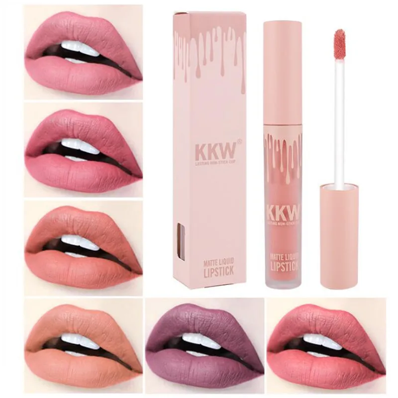 Новая помада Кайли Дженнер матовая Kkw Llipstick стойкая бархатная Помада для губ