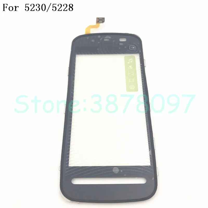 3,2 дюйма для Nokia 5228 5230 5232 5233 5235 5236 523 сенсорный экран дигитайзер передней Стекло+ Инструменты