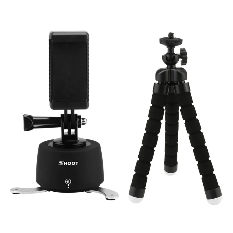 Вращение на 360 градусов промежуток времени штатив 60 минут delayer Осьминог для GoPro Hero7