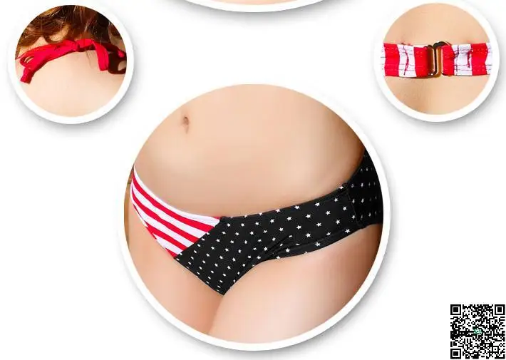2014 New STARS and STRIPES USA US PADDED TWISTED BIKINI AMERICAN FLAG SWIMWEAR SWIMSUIT 20002 |