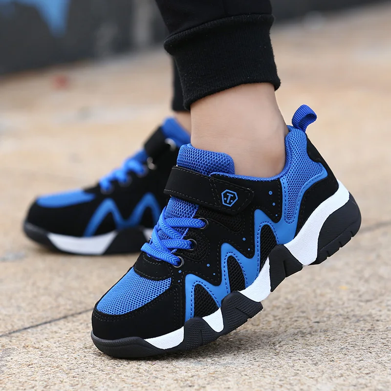 2018 New Style Boy Sneakers Kids Running Shoes Girls Outdoor Sport Children's Trainers Anti Slippery Child Footwear | Спорт и