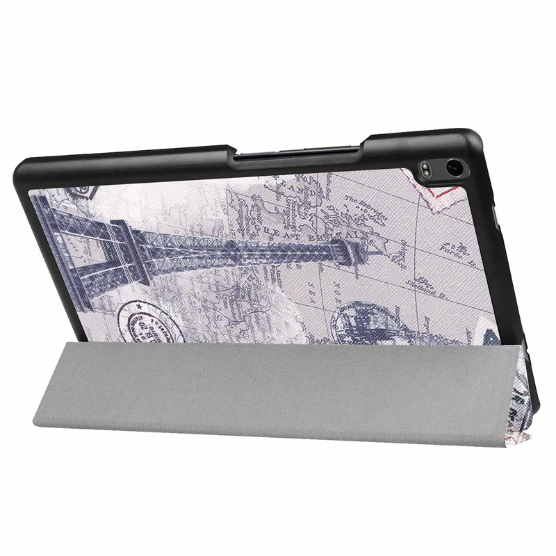 Тонкий магнитный складной PU чехол для lenovo Tab4 tab 4 8 plus tb-8704x TB-8704F чехол для планшета Для lenovo Tab 4 8 plus чехол