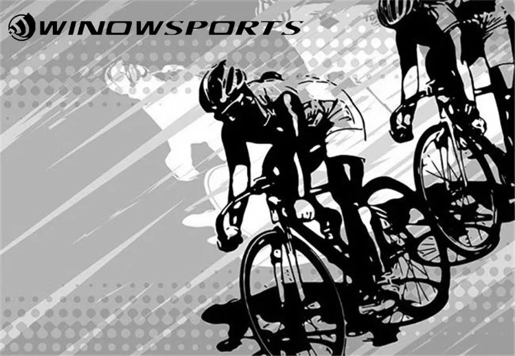 Winowsports дешевый углеродное волокно горный велосипед плоский Руль Горный