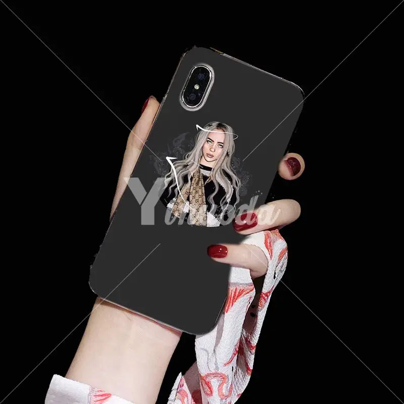 A9 Yinuoda Billie Eilish 13 девушка клиент высокое качество чехол для телефона для Apple iPhone 8 7 6 6S Plus X XS MAX 5 5S SE XR Чехол для мобильного телефона s - Цвет: A9