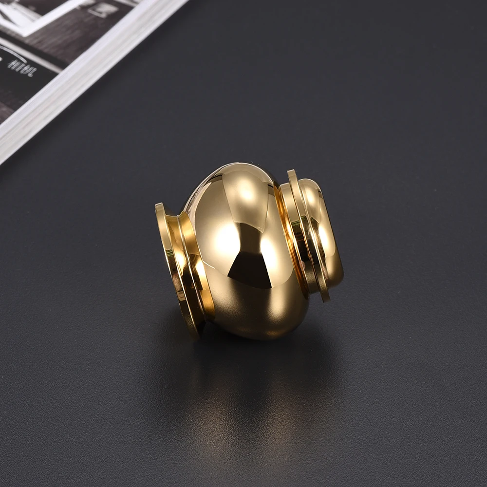 IIJU037 Luxury Gold Stainless Steel Mini Cremation Jar Hold Funeral Ashes Memorial Pet/Human Keepsake Urns+Free Velvet Bag | Украшения и