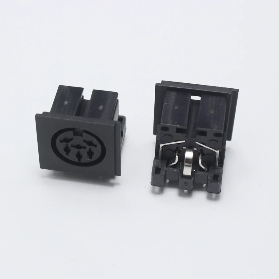 1 шт. DS 6P гнездовой разъем с одиночными клеммами PS2 6Pin DC панель питания крепление