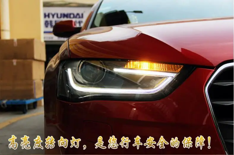 HID, 2013~ автомобильный Стайлинг для Audl A4L фар, canbus балласт, A4L противотуманная фара, A4, A5, A8, Q7, S3 S4 S5 S6 S7 S8, A3 головная лампа