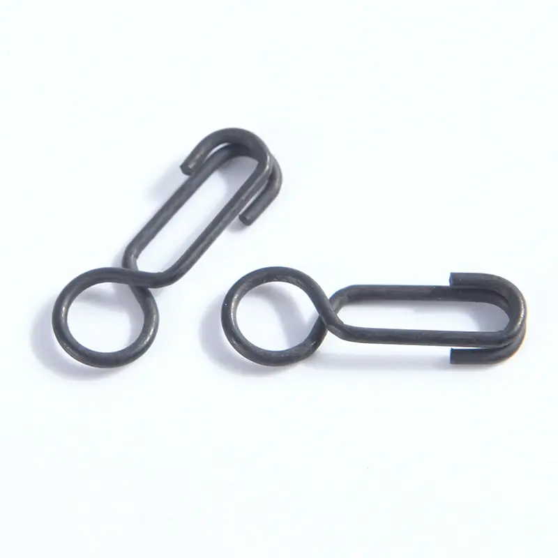 

30pcs/lot Round Head Carp Fishing Quick Link Clips Snap Safety Connector Pin Matt Black Carp Fishing Terminal Tackle