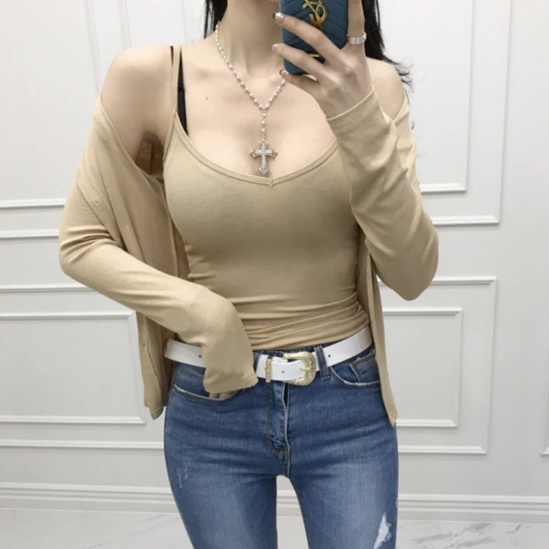 

2020 spring new arrival solid fresh coat women's Korean fashion comfortable vintage elegant holiday jacket gift a basic shirt