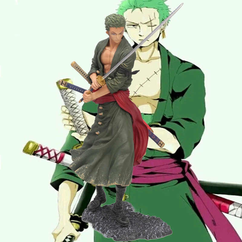Новинка! одна деталь периферийные устройства Roronoa. Zoro экшн и Фигурки ПВХ игрушки с