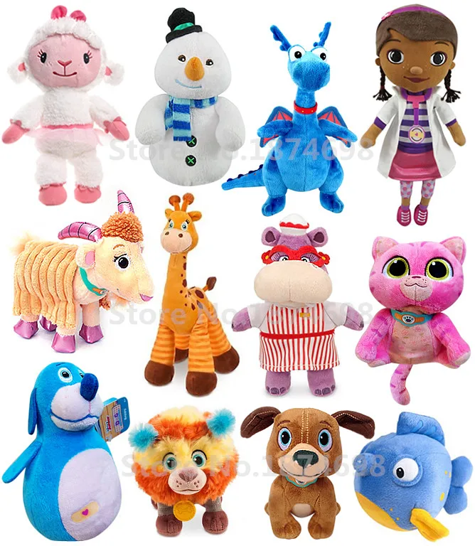 Новинка врачи Dottie Lambie наддуваемый Hallie Hippo детский бэппи финдо Габби Жираф