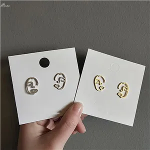 AOMU 1 пара корейские серьги Модные женские серьги-гвоздики вечерние свадебные украшения подарки