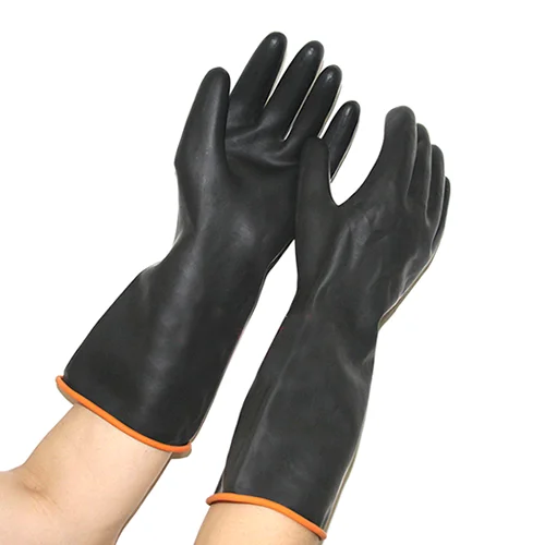 Водонепроницаемые Плотные Латексные защитные перчатки для ванны питомцев