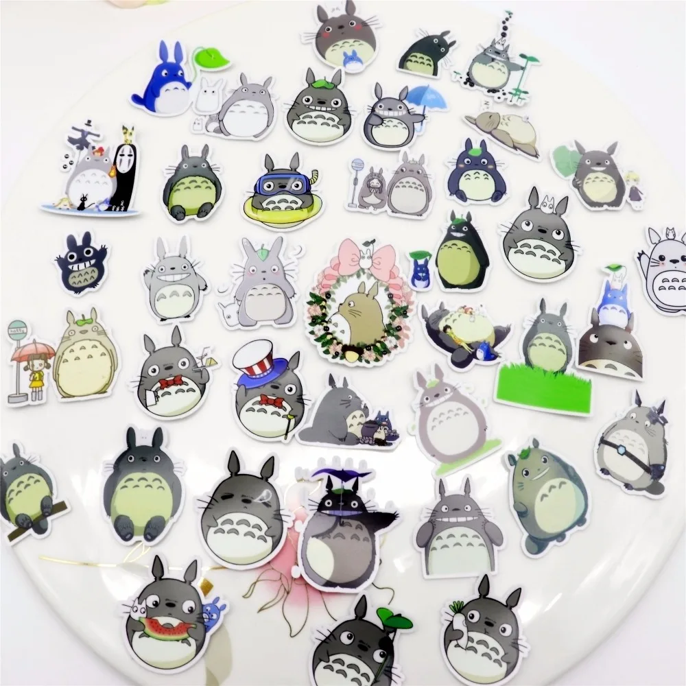 36 шт. kawaii cat наклейки для ноутбука катания на сноуборде домашний декор стайлинга