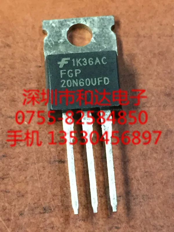 Новые и оригинальные FGP20N60UFD TO-220 Горячие продажи интегральных схем |