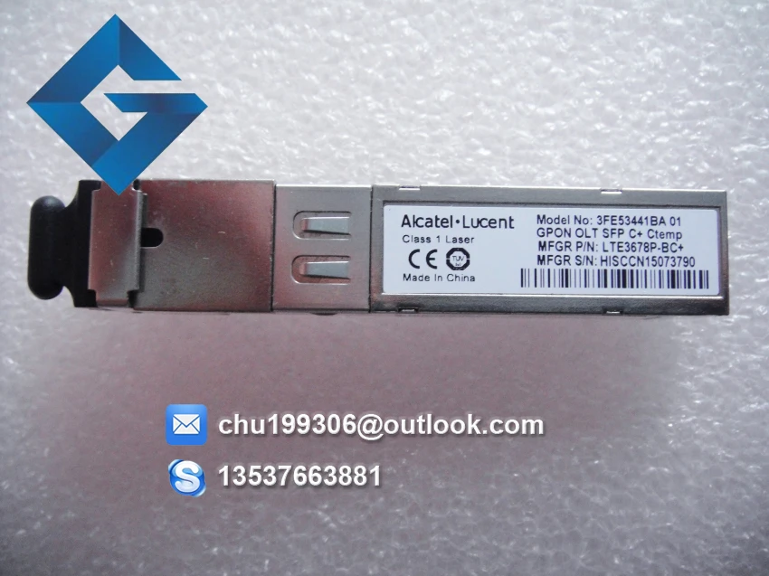 Оригинальные Alcatel Lucent GPON Class C + SFP модули используются для PON board of OLT|alcatel lucent|sfp modulesfp