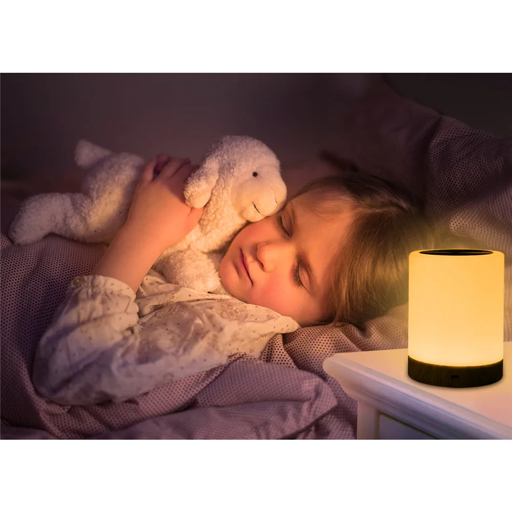 Фото KMASHI High Quality Touch Lamp Bedside Table for Bedrooms Living Room Portable Night Light Warm White RGB Color Лампы и освещение KMASHI High Quality Touch Lamp Bedside Table for Bedrooms Living Room Portable Night Light Warm White RGB Color Лампы и освещение