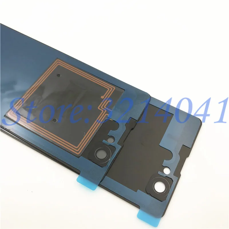 Стеклянная Крышка батарейного отсека для Sony Xperia Z1 Compact Mini D5503 M51W задняя крышка