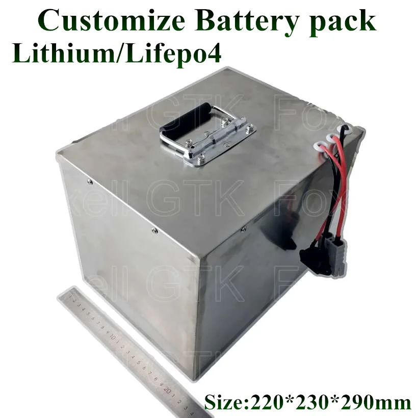 48V 70AH литиевая батарея электрического велосипеда 3000W используя брендовый сотовый