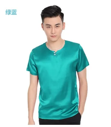 Рисунок 3 - Мужская шелковая футболка с короткими рукавами