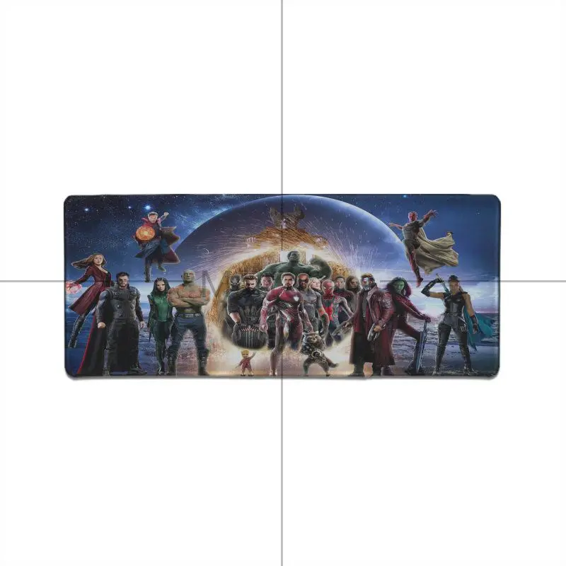 LockEdge 30X90cm Красивое аниме maiyaca Мстители компьютерные игровые коврики для мыши Расширенный игровой коврик для мыши большой коврик для мыши геймер - Цвет: LockEdge 30X90cm