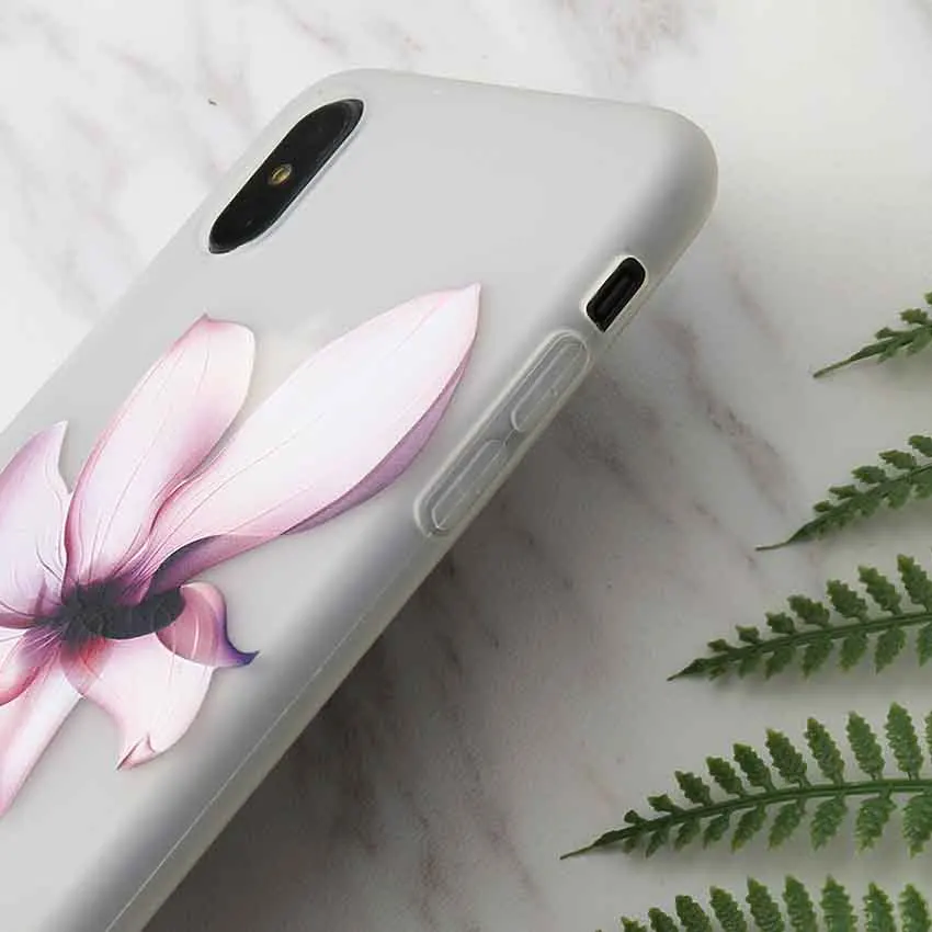 Чехол с изображением лотоса "Relief" для Samsung Galaxy A3 A5 A7 2017 J7 S8 Plus Max S7 Edge Prime 2018, мягкий силиконовый задний ковер.