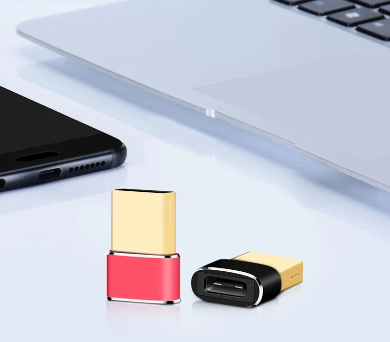 Usb type-C Женский адаптер для usb type-A Мужской конвертер для Macbook Nexus 5X6 P Oneplus 2 3 PC Зарядка Синхронизация