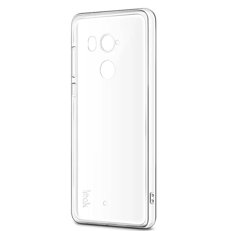 IMAK Ultra Thin Soft TPU Case For HTC U11 Plus Transparent Back Cover Skin for Dual Sim Silicone + Screen Film |