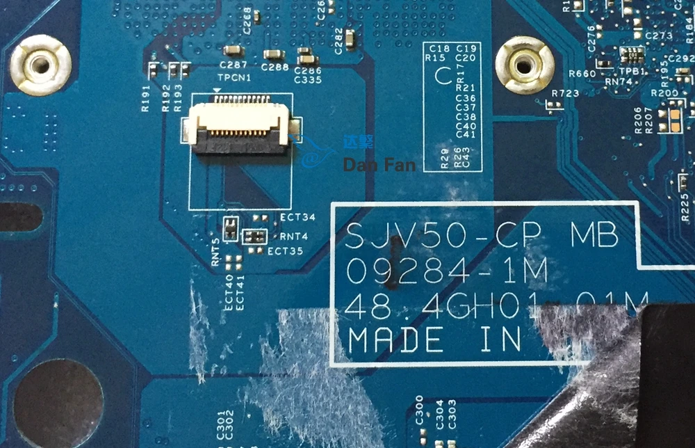 MBBHB01001 для шлюза NV59 TJ75 материнская плата ноутбука SJV50 CP 09284 1 м 48.4GH01.01M 100%