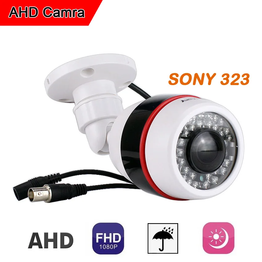 1080 P/720 P SONY323 2MP панорамная 360 градусов наружная Водонепроницаемая AHD камера 2MP/1MP AHD рыбий глаз CCTV камера безопасности