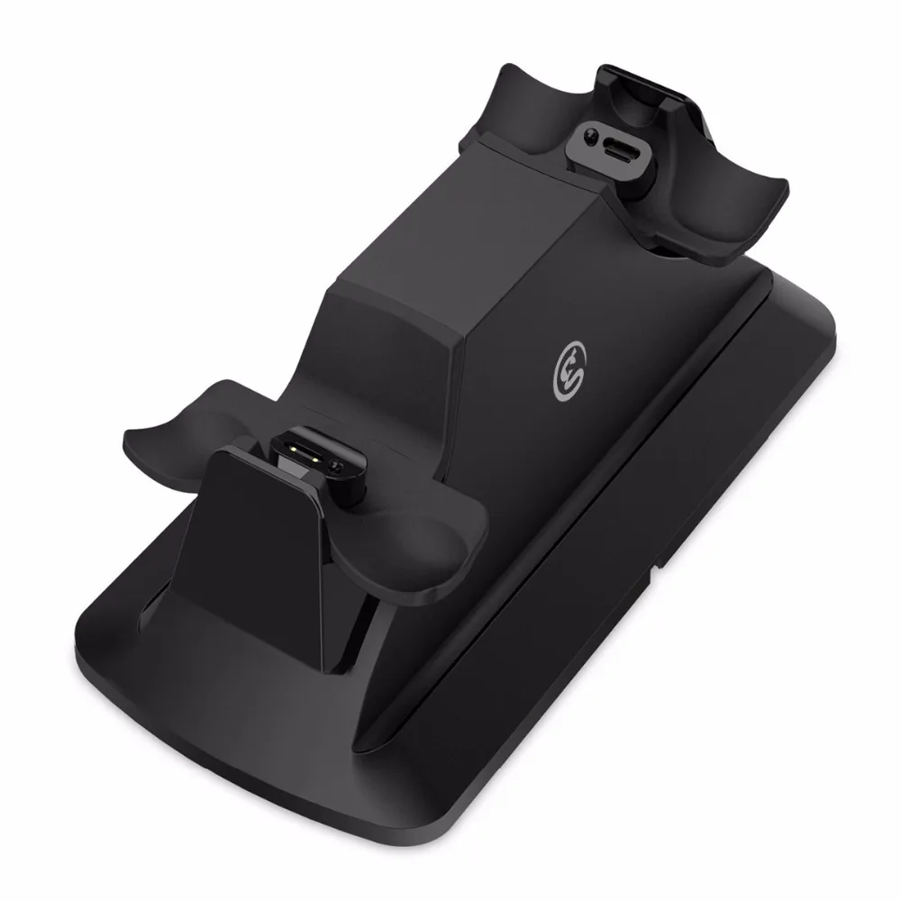 GameSir W60P190 двойной контроллер зарядная станция Подставка с блоком питания для PS4/PS4 Slim/PS4 Pro, зарядная док-станция(стандарт США